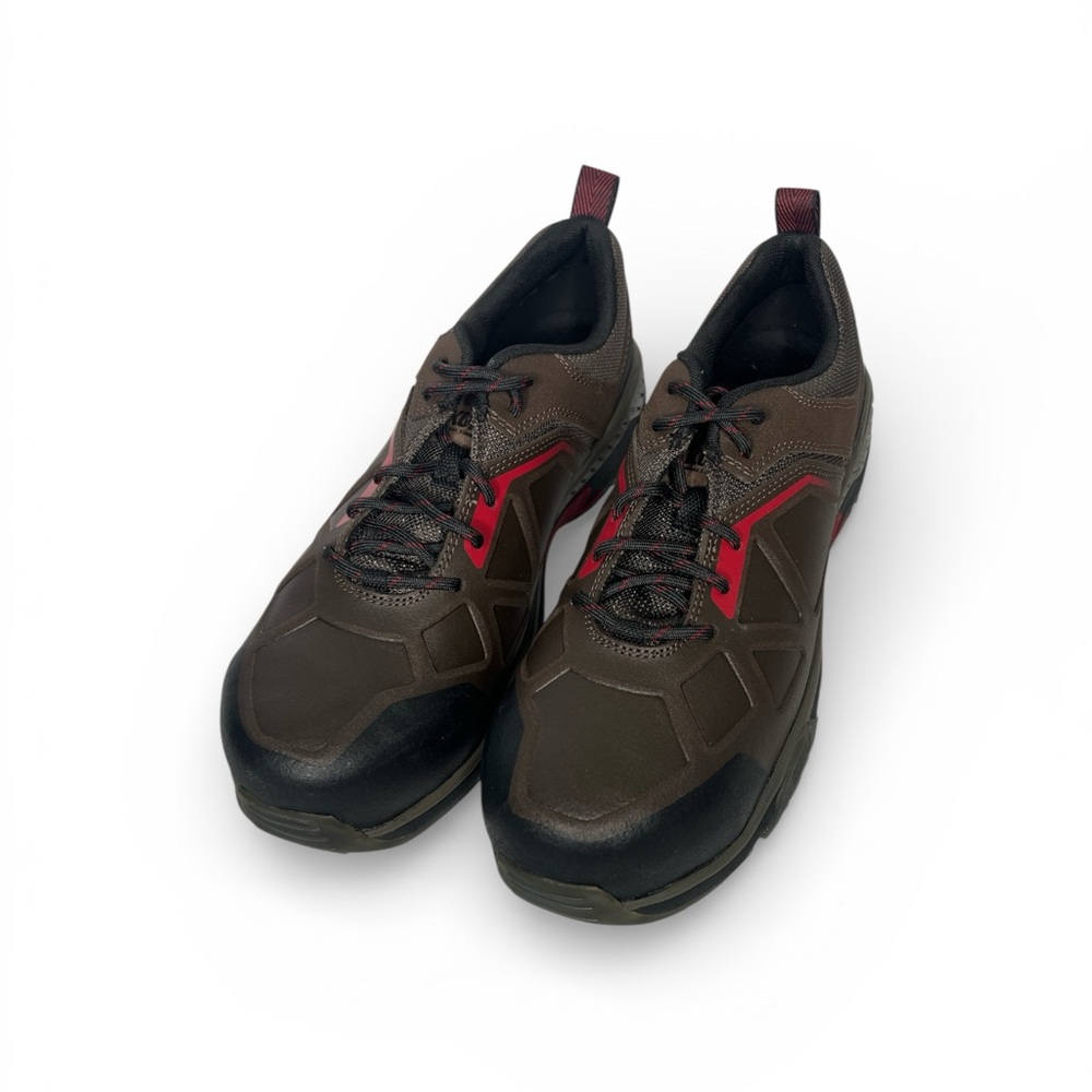 Kodiak LKT1 Composite Safety Toe Men's Brown and Red Shoes NWB 10